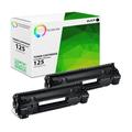 TCT Compatible Toner Cartridge Replacement for the Canon 125 Series - 2 Pack Black