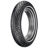 Dunlop Harley-Davidson D402 Front Motorcycle Tire MT90B-16 (72H) Slim White Wall for Harley-Davidson Sportster 1200 Forty-Eight XL1200X 2010-2011