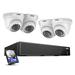 ANNKE 8-channel 1080P Outdoor Indoor Home Security Camera System 6-in-1 5MP DVR with 4PCS IP66 Weatherproof Camera System Surveillance Kits Included 2TB Drive Disk