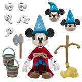 Disney Fantasia Sorcerer s Apprentice Mickey Mouse Ultimates Action Figure Super7