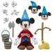 Disney Fantasia Sorcerer s Apprentice Mickey Mouse Ultimates Action Figure Super7