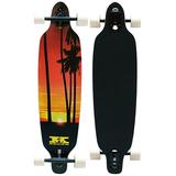 Krown Drop Through Elite Palms Longboard Complete 9 x 36