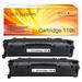 Catch Supplies 2-Pack Compatible Toner for Canon 119II ImageCLASS MF414dw MF6160dw MF5950dw MF5880dn MF416dw LBP253dw LBP6300dn MF5960dn Printer Ink (Black)