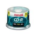 CD-R Discs 700MB/80min 48x Spindle Silver 50/Pack