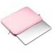 Manfiter Laptop Sleeve Bag Compatible with MacBook Air/Pro Retina 15.6 inch Notebook Compatible with Surface Pro MacBook Pro / Air Retina and iPad pro Polyester Vertical Case with Pocket Pink