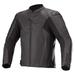 Alpinestars Faster V2 Airflow Leather Jacket TECH-AIRÂ® Compatible - Black/Black - 48