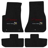 Lloyd Mats Custom Fit Floor Mats for Dodge Challenger RWD Logo Floor Mats 2015/ON 4PC Set Charcoal