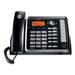 Motorola ML25254 Two-Line Corded Speakerphone Expandable Up to 10 Cordless Handsets - Black