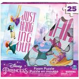Disney Princess 25-Piece Foam Jigsaw Puzzle for Kids Ages 4 and up