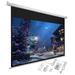 InstaHibit 92 16:9 Electric Motorized Projector Screen Auto with Remote Control Home Classroom Meeting Room Bar