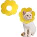 Cat Recovery Collar - Cute Flower Neck Cat Cones After Surgery Adjustable Cat E Collar Surgery Recovery Elizabethan Collars for Kitten Cats Puppy Rabbits Pack of 1