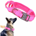 Tactical Dog Collar Military Dog Collar Adjustable Nylon Dog Collar Heavy Duty Metal Buckle with Handle for Dog Training.DDD15