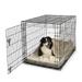Snoozer Luxury Cozy Cave Crate Pet Bed with Forgiveness Foam and Microsuede Small - Buckskin