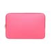 RAINYEAR Laptop Sleeve Case Compatible with 13.3 Inch MacBook Air Pro Touch Bar for 13.3 Notebook Computer Tablet Chromebook 13 Soft Cover Protective Case Zipper Carrying Bag(Bright Pink)