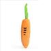Feiona Pet Dog Carrot Shape Chew Toys with Funny Face Pet Dog Cat Teeth Cleaning Training Toys Puppy Soft Plush Squeak Accessories