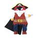 Pet Cat Dog Clothes Costume Dress Pirate Suit Apparel with Hat Size M