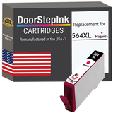 Remanufactured DoorStepInk High Yield Ink Cartridges for HP 564XL CN686WN 1 Magenta