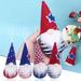 Tarmeek Plushies Toy Set Patriotic Gnome Doll Dwarf Plush Doll Decorations Holiday Gifts Household Cute Kawaii Plush Gifts for Children Kids Friends