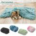 OPOLSKI Pet Blanket Double-layer Keep Warmth Super Soft Thickened Puppy Cat Cushion Quilt for Small Medium Large Dogs