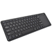 Namotu Keyboard with Touchpad 2.4 GHz Connection Via USB Receiver Programmable Multimedia Keys with Windows / Android / ChromeOS