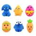 6Pcs Cute Easter Squishy Toys Easter Basket Stuffers Hunt Party Favors For Boys And Girls