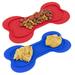 Southern Homewares Petporium Dog Distracting Lick Simple Pad Includes 1 Red Pad and 1 Blue Pad | Each Pad Are 9.88 X 4.90 X 0.53