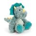 DEMDACO Drake Mellow Fellows Dinosaur Turquoise Children s Plush Stuffed Animal Toy