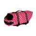 EQWLJWE Life Jacket Pet Rescue Coat Reflective Outdoor Dog Clothes Pet Swimsuit Dog Swimming Supplies Holiday Clearance