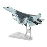 :72 Scale SU57 T50 Fighter Airplane Aolly Model with Stand Professional