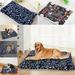 Walbest Pet Dog Puppy Blanket Cat Print Puppy Blanket for Small Medium Large Pet Dog Cat Warm Soft Coral Fleece Sleep Mat Puppy Kitten Soft Blanket Throw Doggy Warm Bed Mat 39.37 x 29.53