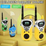 Amerteer Walkie Talkies for Kids Walkie Talkies for Toddlers Up to 50 Miles and Easy to Use 2 Pack Walkie Talkies Set Outdoor Adventures Hiking Camping Gear Games Best Toys Gifts for Kids