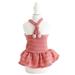 BT Bear Pet Clothes Dog Princess Dress Star Summer Cat Skirt Wedding Party Costume for Small Dog Cat (M Pink)