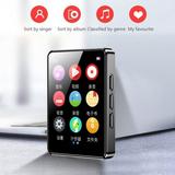 MP3 MP4 Player with Bluetooth Portable Full Touch Screen Mp3 Player with 32GB SD Card Walkman Digital Music Player with FM Radio Recorder Ebook Clock