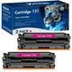 MICOTONER 2-Pack Compatible Toner Cartridge for Canon 131M Work with Canon imageClass MF624Cw MF8280Cw MF628Cw LBP7110Cw Printer (Magenta)