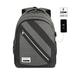 Laptop Backpack for Men with USB Charging Port and Laptop Compartment Fits 15.6 Inch Laptop/Notebook