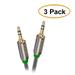 eDragon 3 Pack 25 Feet Premium 3.5mm Male to Male Stereo Audio Extension Cable ED84125