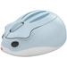 2.4GHz Wireless Mouse Cute Hamster Shape Aveki Portable Mobile Optical 1200DPI USB Mice Cordless Mouse for PC Laptop Computer Notebook MacBook Kids Girl Gift (Blue)