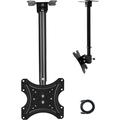 Ceiling TV Mount TV Ceiling Mount Adjustable Bracket Fits Most LED LCD OLED and Plasma Flat Screen Display 14 to 32 Inch up to 66 Lbs VESA 200x200mm