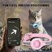 Cheers US Cat Collar Reflective Airtag Cat Collar with Bell and Silicone Waterproof Airtag Holder Case Compatible with Apple Airtag Breakaway Safety Buckle Collar