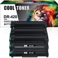 Cool Toner Compatible Drum Unit Replacement for Brother DR-420 for FAX-2840 MFC-7360N MFC-7240 FAX-2940 HL-2240D DCP-7055 Printer(Black 3-Pack)