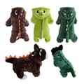 Shulemin Halloween Pets Dog Puppy Hoodie Clothes Dinosaur Party Cosplay Costume Coffee XS