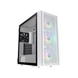 Thermaltake H570 TG CA-1T9-00M6WN-00 White SPCC / Tempered Glass ATX Mid Tower Computer Case