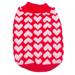 Small Dog Sweater - Pet Dog Classic Knitwear Sweater Soft Thickening Warm Pup Dogs Shirt Winter Puppy Sweater for Dogs