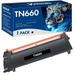 MICOTONER 1-Pack Compatible Toner Cartridge for Brother TN-660 HL-L2300D HL-L2320D HL-L2340DW HL-L2360DW HL-L2380DW DCP-L2540DW MFC-L2700DW MFC-L2720DW Printer (Black)