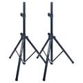 Sound Town 2-Pack Universal Tripod Speaker Stands with Adjustable Height 35mm Compatible Insert Locking Knob and Shaft Pin Black (STSD-71B-PAIR)