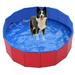 11.81 x 3.94 Plastic Dog Pool Pet Swimming Pool for Dogs Dog Bath Pool Foldable Outdoor Bathing Tub Hard Kiddie Pool