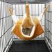 XINHUADSH Hamster Hammock Multi-layer Keep th Soft Texture Hamster Universal Hanging Hammock Cage Accessories