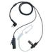 2-Wire Acoustic Tube Surveillance Earpiece Headset for Motorola VL50 Two Way Radio