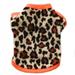 CUTELOVE Print Dog Cats Clothes for Small Dogs Warm Winter Pet Dog Clothing Coat Shirt Pet Christmas Costume Soft Chihuahua Clothes