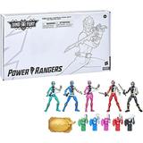 Power Rangers Battle Attackers 5 Ranger Team Multipack Action Figure 5-Pack (with Dino Fury Keys and Chromafury Saber)